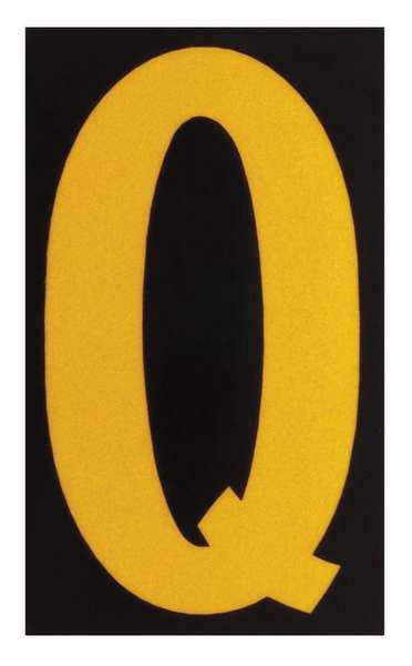 Reflective Numbers And Letters, Q, PK25