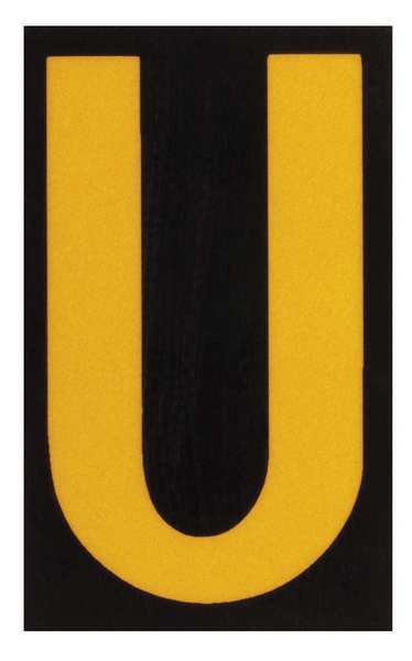 Reflective Numbers And Letters, U, PK25