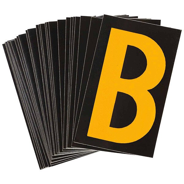 Reflective Numbers And Letters, B, PK25