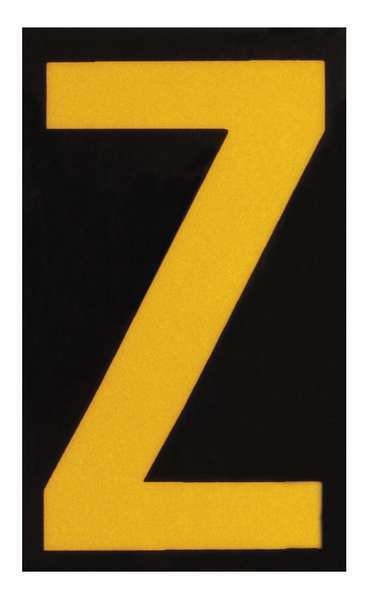 Reflective Numbers And Letters, Z, PK25