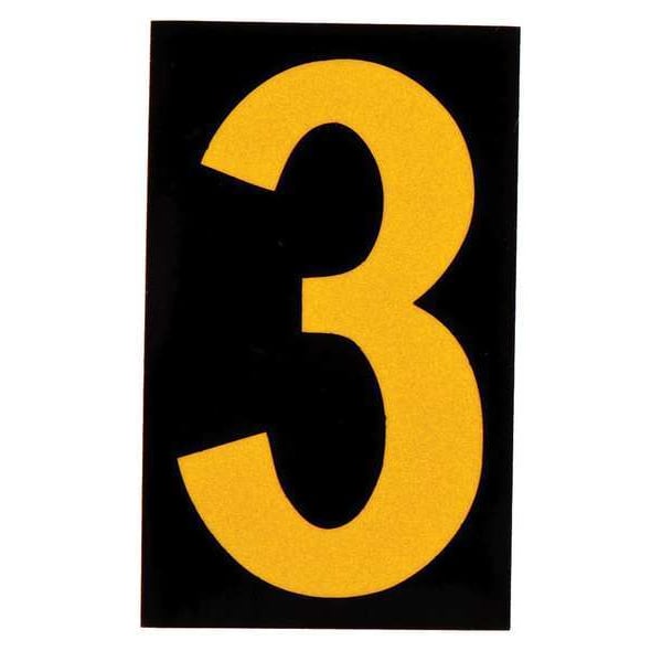 Reflective Numbers And Letters, 3, PK25
