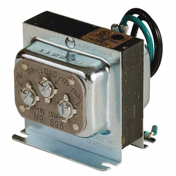 Class 2 Transformer, 10, 15VA, 120VAC, Foot
