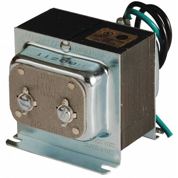 Class 2 Trnsformr, 40VA, 120VAC, 24VAC, Foot
