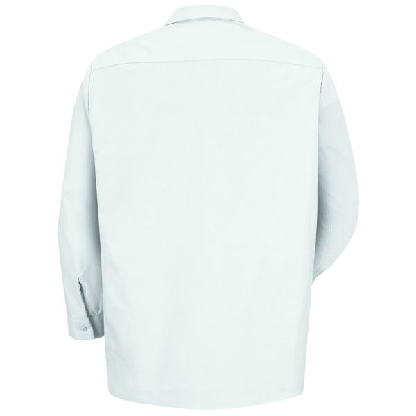 Long Sleeved Shirt, Whte, 65 per PET/35 per Ctn, 2XLT