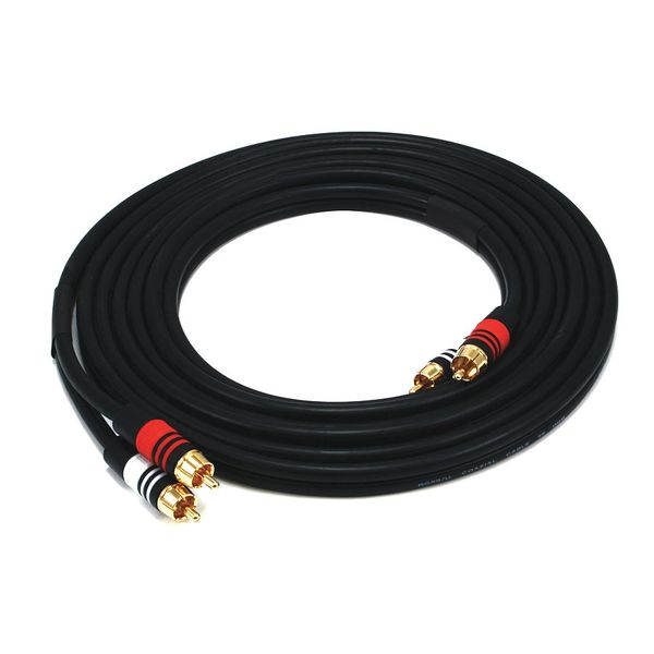 A/V Cable, 2 RCA M/M, 12ft