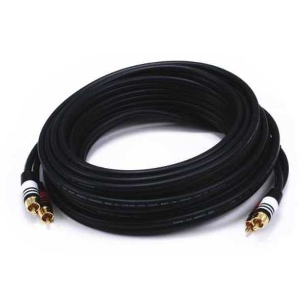 A/V Cable, 2 RCA M/M, 25ft