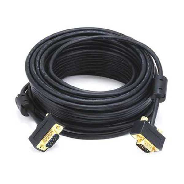 A/V Cable, Ultra Slim SVGA M/M, 50Ft