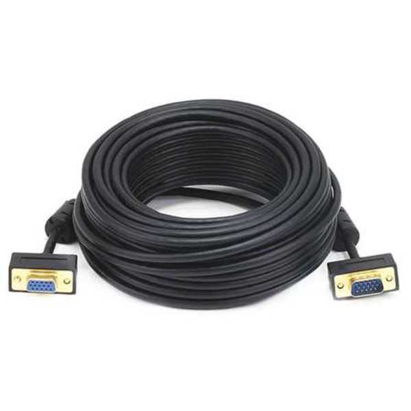 A/V Cable, Ultra Slim SVGA M/F, 50Ft