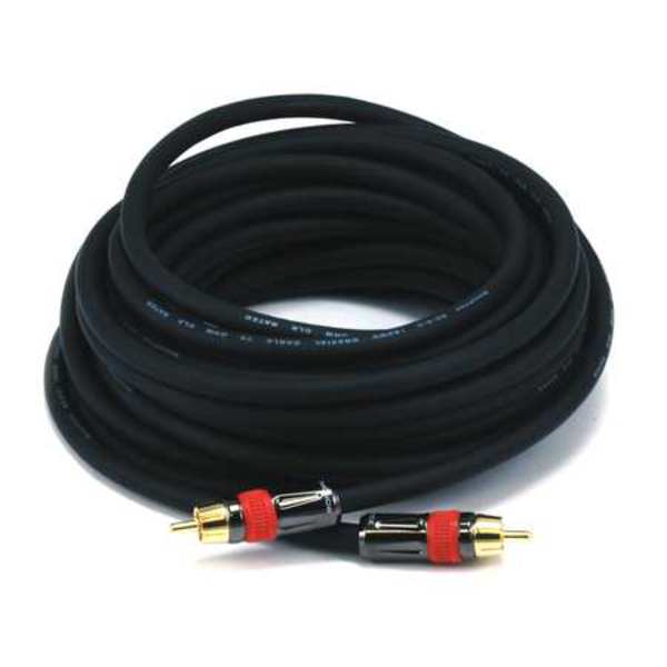 A/V Cable, RCA Coaxial M/M, CL2 rated, 25ft