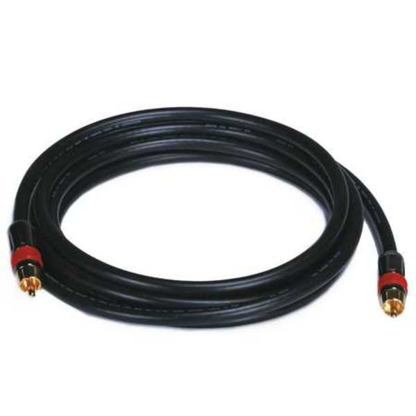 A/V Cable, RCA Coaxial M/M, CL2 rated, 10ft