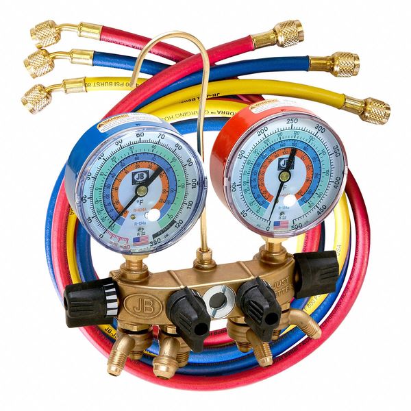 Manifold Gauge, 4-Valve