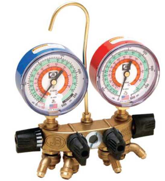 Manifold Gauge, 4-Valve