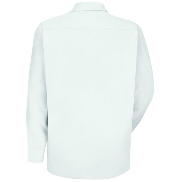 Long Sleeved Shirt, White, 65 per PET/35 per Ctn, 4XL