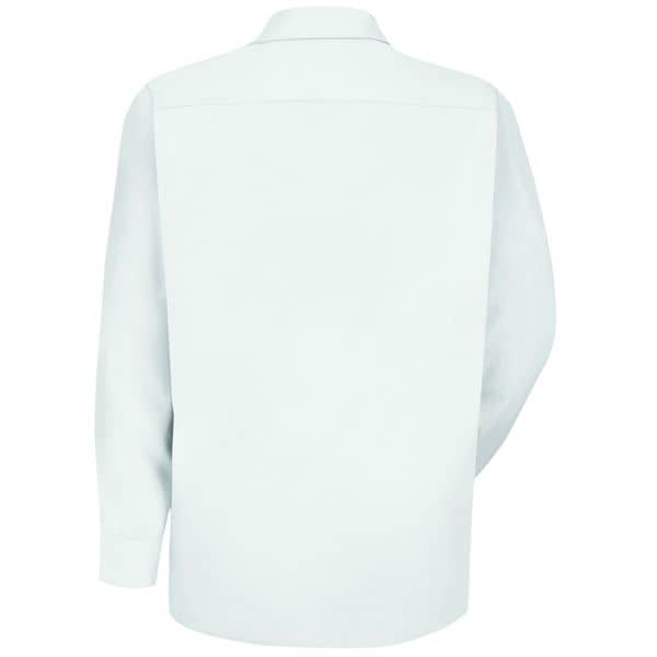 Long Sleeved Shirt, White, 65 per PET/35 per Ctn, M
