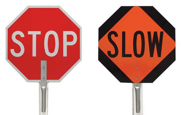Traffic Control Paddle, 18