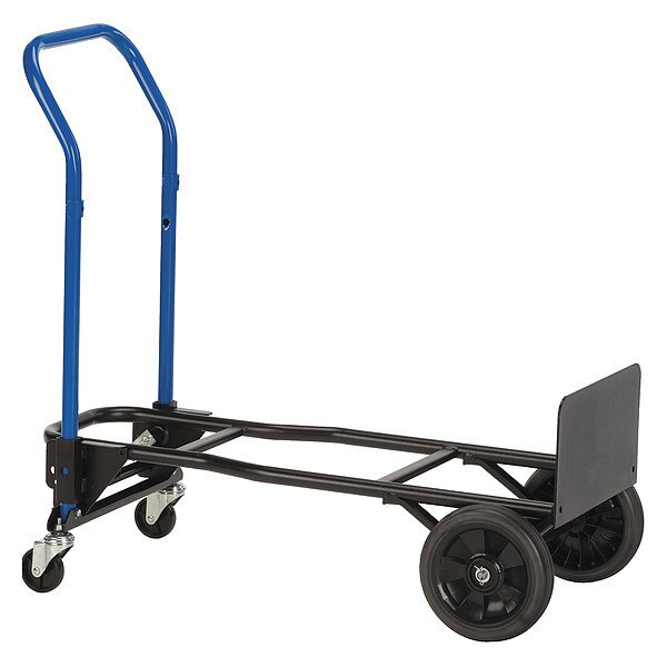Convertible Hand Truck, 3in1 Qck Chng, 400Lbs