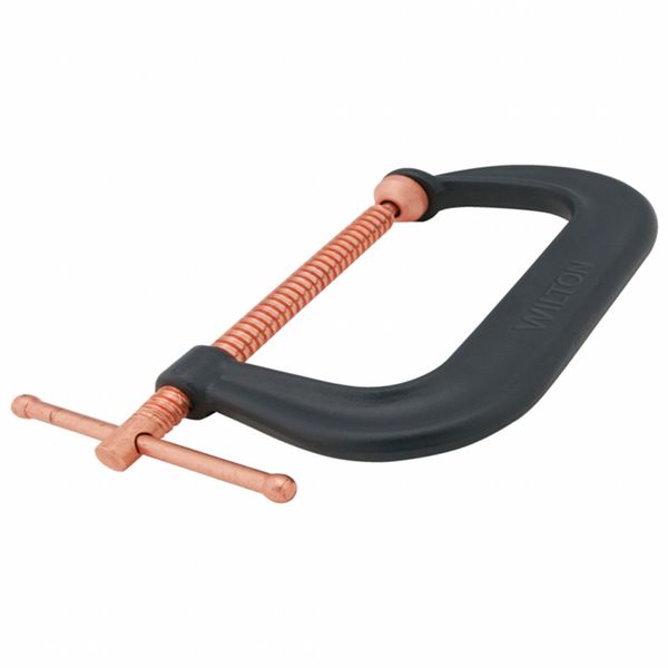 C-Clamp, Regualr Duty, Deep Throat, 4-1/8