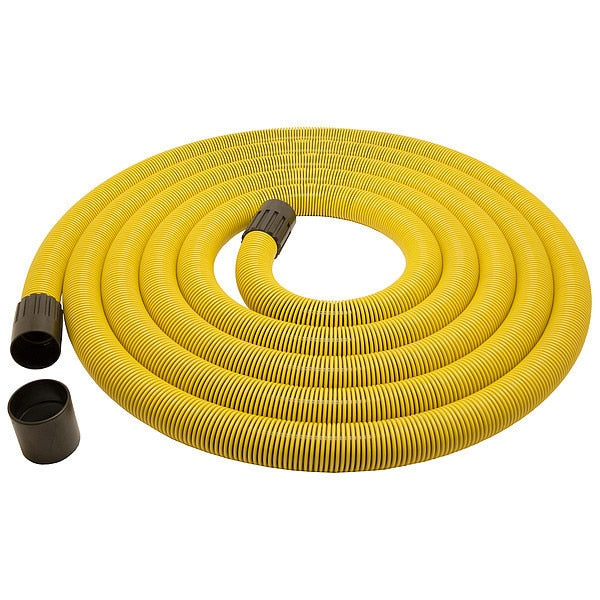 Dustless Vacuum, 25Ft Hose with Cuffs