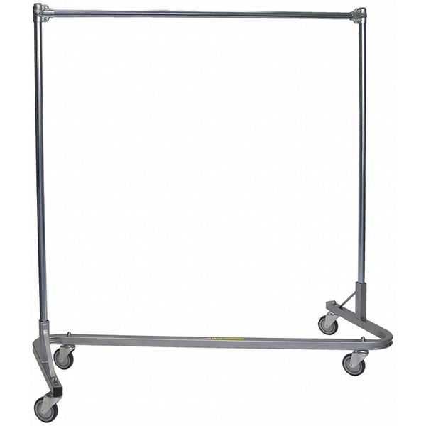 Heavy Duty Rolling Steel Z-Rack, 60
