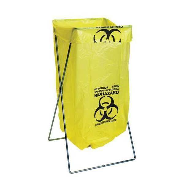 Stainless Steel X-Frame Foldable Collection Hamper