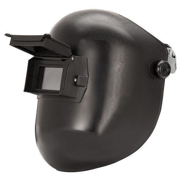 Welding Helmet, Nylon, Green Lens