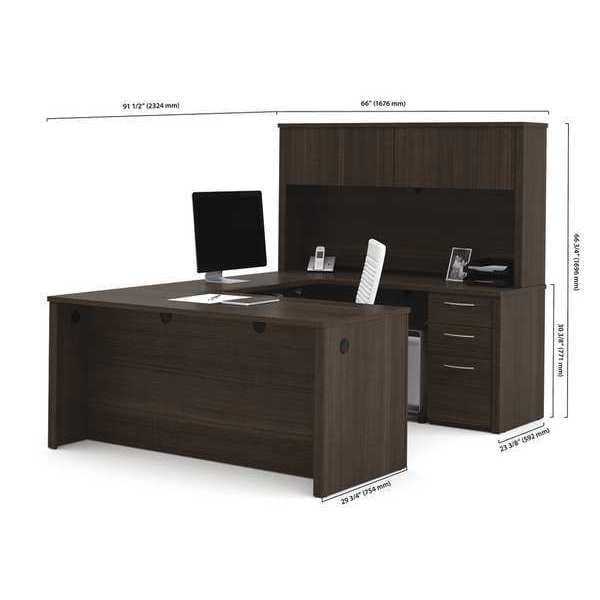 U Shaped Desk, 91.7