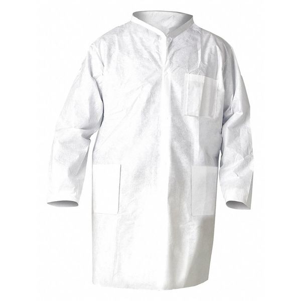Lab Coat, Blue, S, PK25