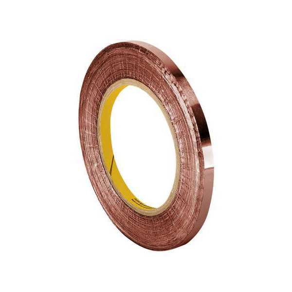 Foil Tape, 1/2 In. x 6 Yd., Copper