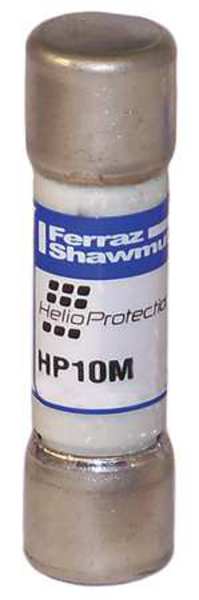 Solar Fuse, Fast Acting, 10 A, HP10M Series, Not Rated, 1000V DC, 1-1/2