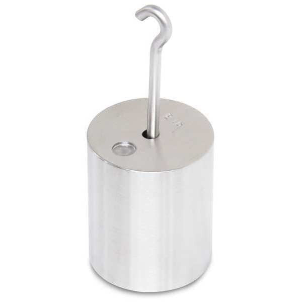 Calibration Weight, 2 lb., Stainless Steel