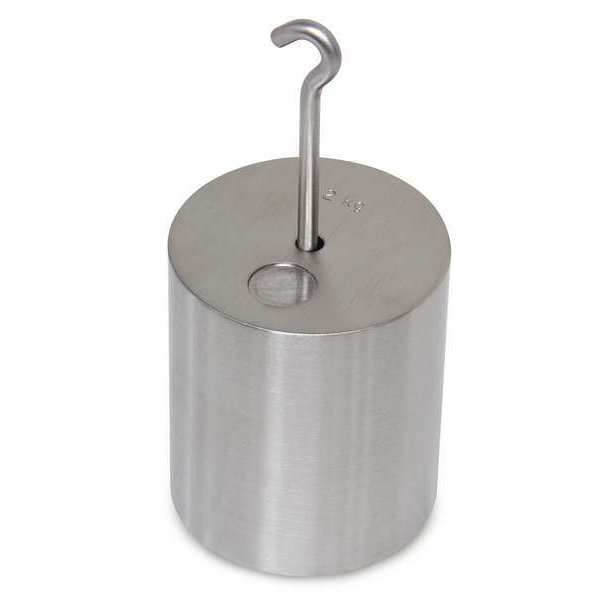 Calibration Weight, 2kg, Stainless Steel