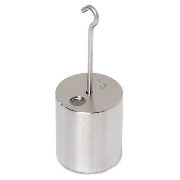 Calibration Weight, 1 lb., Stainless Steel