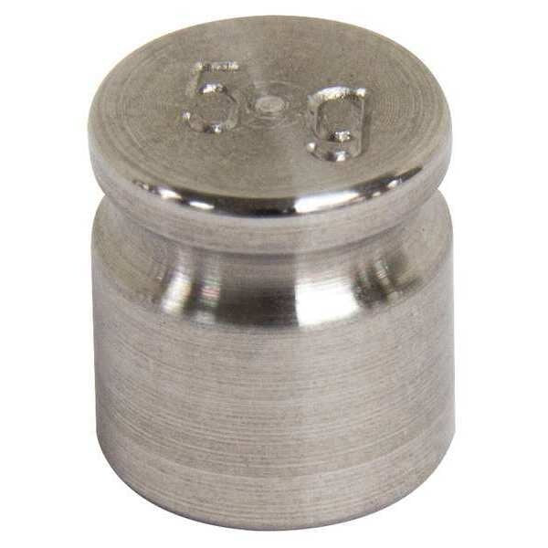 Calibration Weight, SS, 5g, Cylinder