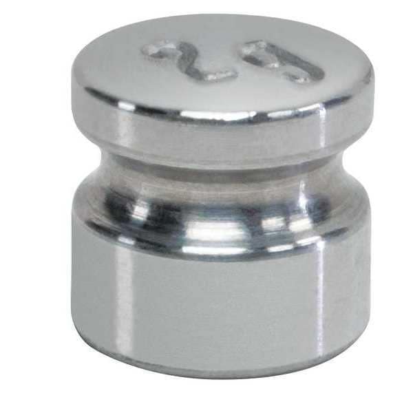 Calibration Weight, SS, 2g, Cylinder