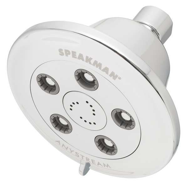 wall, Shower Head, Polished Chrome, Wall
