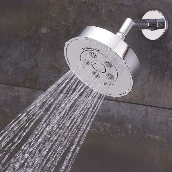 wall, Shower Head, Polished Chrome, Wall
