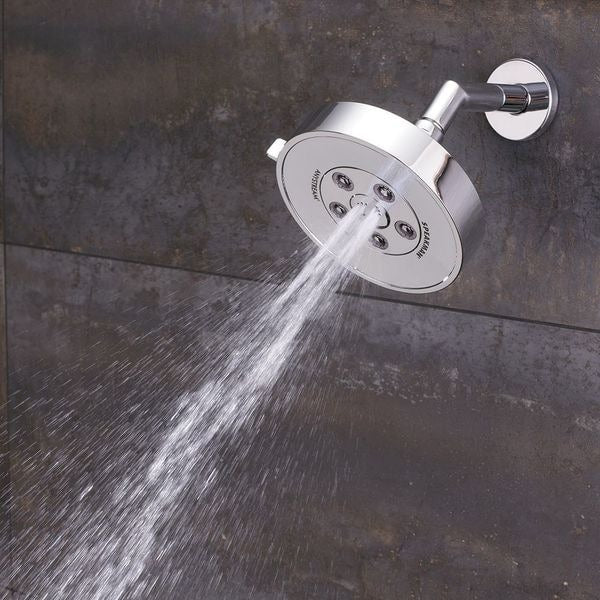 wall, Shower Head, Polished Chrome, Wall