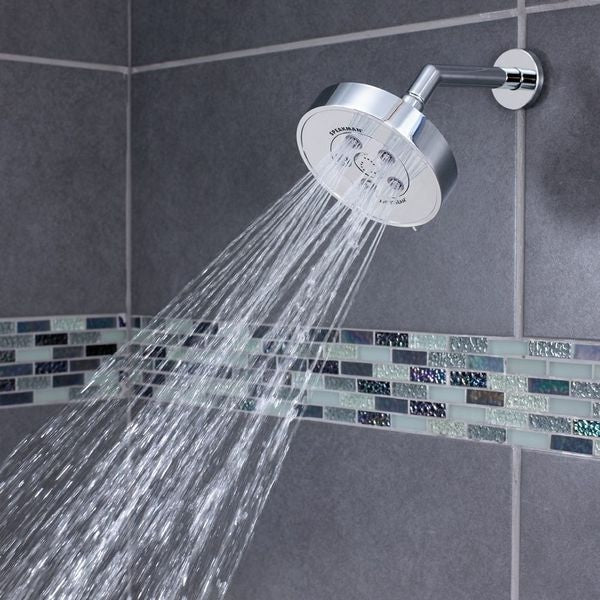 wall, Shower Head, Polished Chrome, Wall