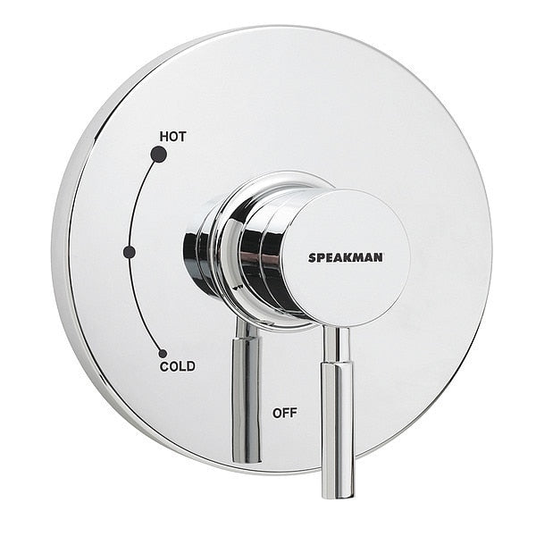 Shower Valve, Polished Chrome, 7 In