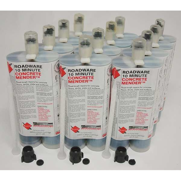 21 fl. oz.. Cartridge Kit Gray Concrete Crack Repair