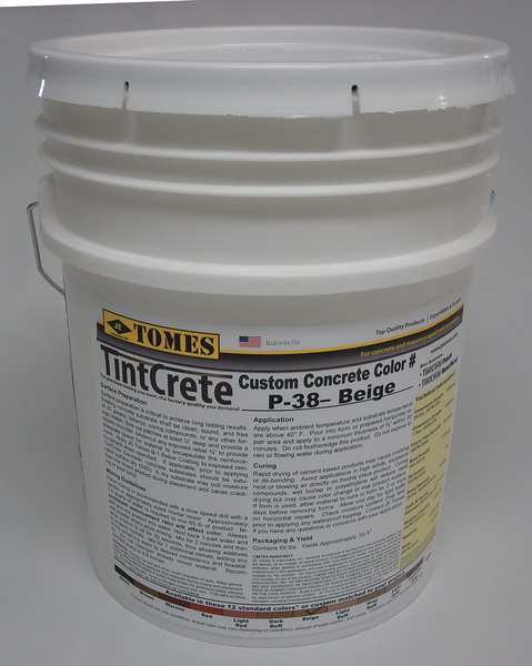65 lb. Concrete Mix, Hard Finish, Beige, Portland Cement Base
