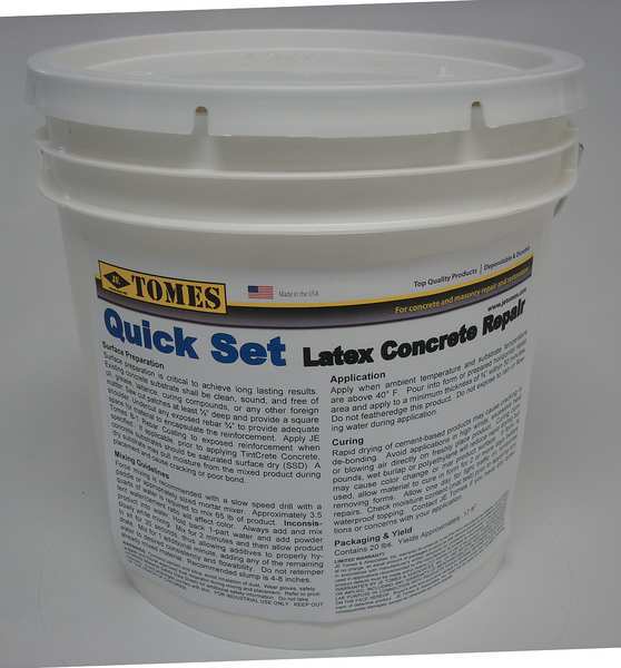 50 lb, 20 lb. Gray Concrete Patch and Repair