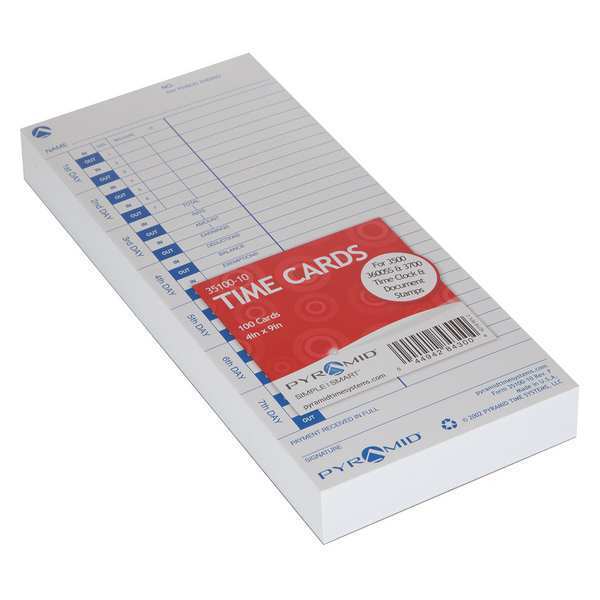 Time Card, PK100
