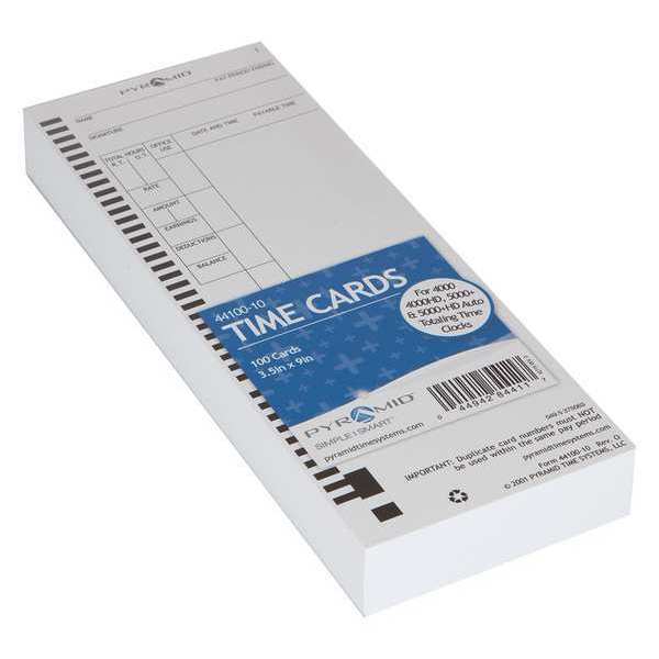 Time Card, PK100