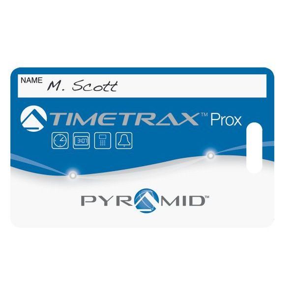 Proximity Badge, Blue/White, PK15