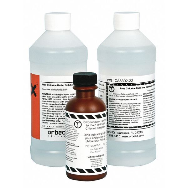 Total Chlorine Reagent Set CL17 Analyzer