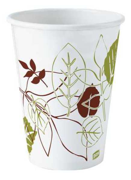 Disposable Hot cup 12 oz. White, Paper, Pk500