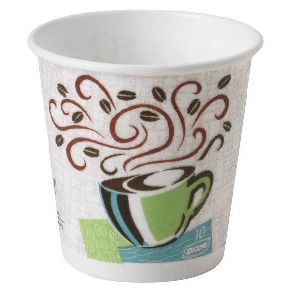 Disposable Hot cup 10 oz. White, Paper, Pk1000