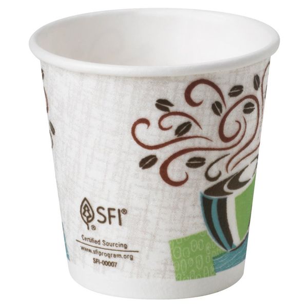 Disposable Hot cup 10 oz. White, Paper, Pk1000
