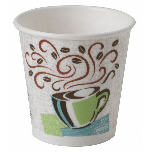 Disposable Hot cup 10 oz. White, Paper, Pk1000